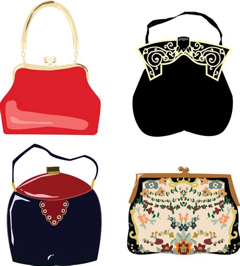 Vector Handbags Handbag Clipart Full Size Clipart 1945830 Pinclipart