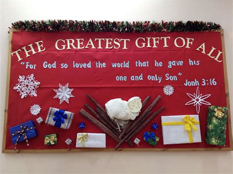 Christmas Bulletin Boardour Masterpiece The Kids And Everyone Else
