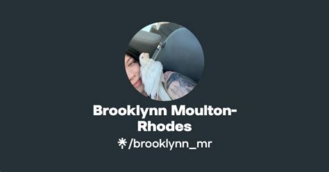 Brooklynn Moulton Rhodes Instagram TikTok Linktree