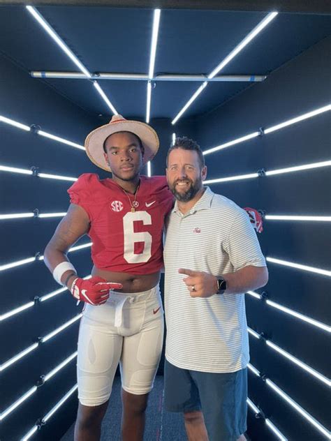 Touchdown Alabama Recruiting On Twitter 5 Star Edge Zion Grady