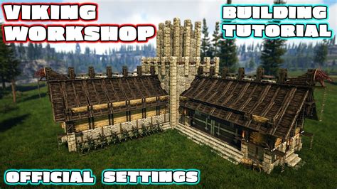 How To Build A Viking Workshop Ark Survival Evolved Youtube