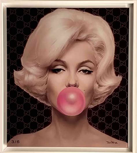 Oeuvre D Art Contemporain Edition Marylin Monroe Brain Roy