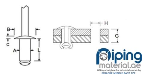 Monel Rivets Monel Pop Blind Rivets Suppliers In Uae