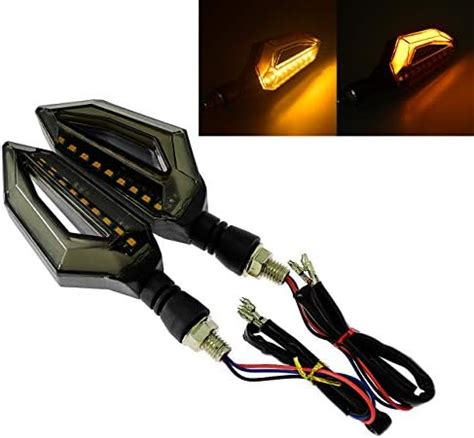 Hdbubalus Pcs Motorbike Indicators Blinker V Led Motorcycle Turn