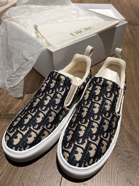 Dior Slip On Sneakers Oblique 女裝 鞋 波鞋 Carousell