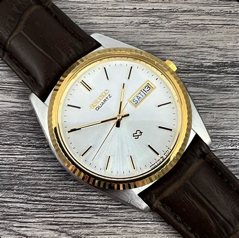 1987 Seiko Sq 5y23 8a60 Quartz Datejust Mornington Watches