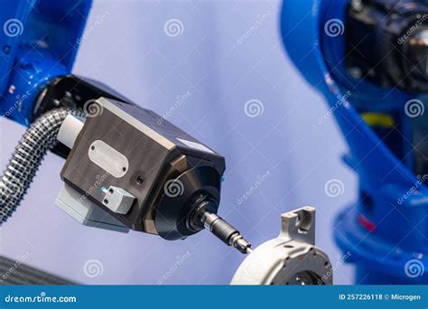 Robot Welding System stock photo. Image of automated - 257226118