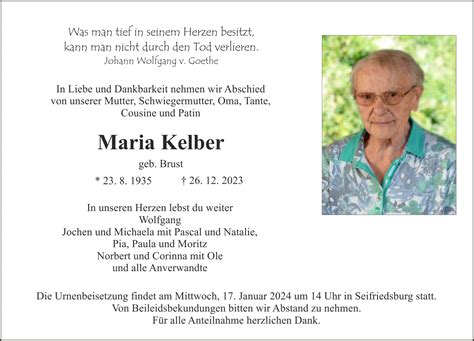 Maria Kelber Bestattungsinstitut Schreinerei Joa