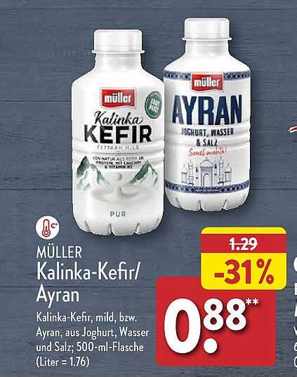 M Ller Kalinka Kefir Oder Ayran Angebot Bei Aldi Nord Prospekte De