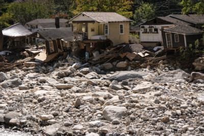 Chimney Rock Village Devastated By Hurricane Helene