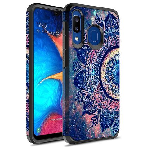 Samsung Galaxy A Case Kaesar Slim Hybrid Dual Layer Shockproof Hard