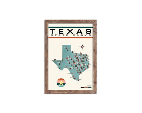 Texas State Park Map Texas State Park Checklist Texas Adventure Guide