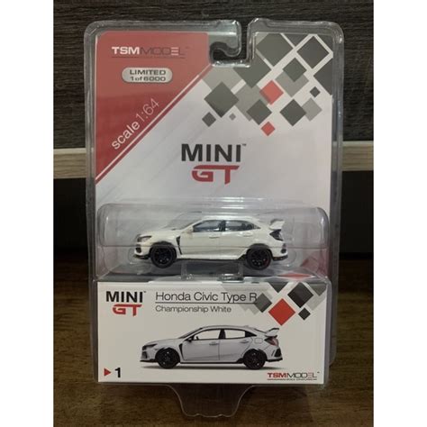 Mini Gt No 1 Honda Civic Type R Championship White Mijo Exclusive