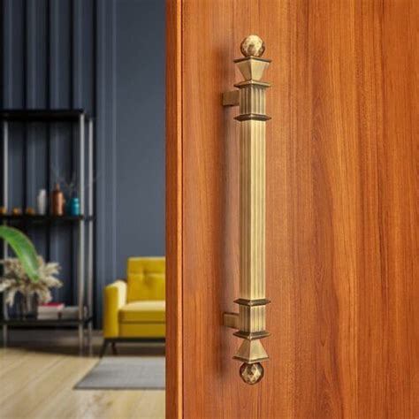 Modern Design Golden Finish Door Handle For Interior Doors At Best