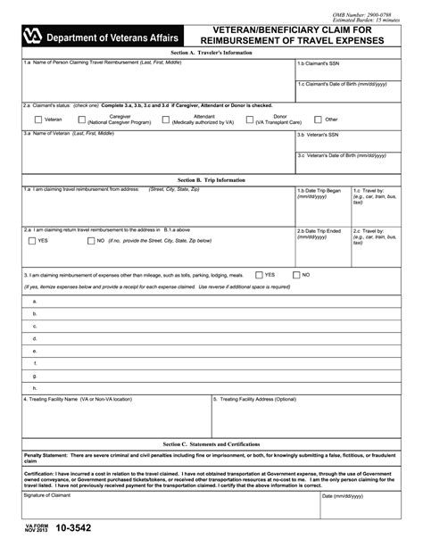 Blank Form Va Blank Form 5103 Mocksure