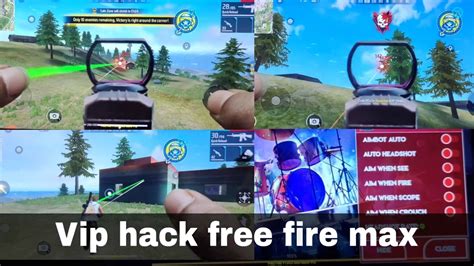 Elite Vip Hack Free Fire Max Auto Headshot Unlimited Diamonds Hack