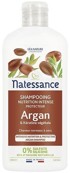 Natessance Shampooing Nutrition Intense Protecteur Argan K Ratine