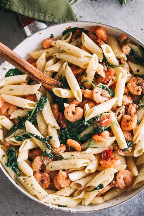 Garlic Butter Shrimp Pasta Recipe Shrimp Dinner Ready In Less Than 30