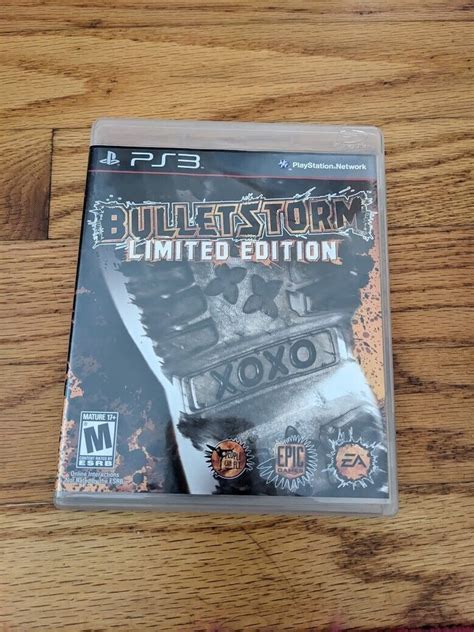 Bulletstorm Limited Edition Ps Cib Playstation Complete