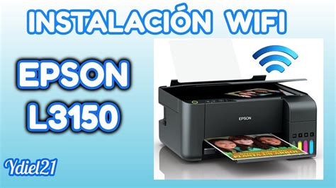 Impresora Epson L Instalaci N Wifi Youtube