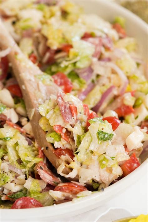 Italian Grinder Salad Chopped Sub Salad Wellness By Kay