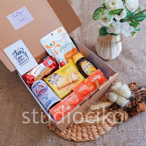 HAMPERS VITAMIN PAKET ISOMAN COVID GIFT BOX IMUN BOOSTER HAMPERS