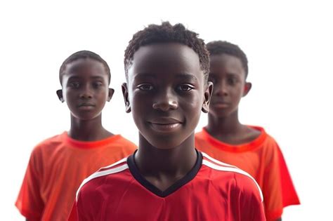 Young African American Soccer Players | Premium AI-generated image