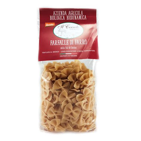 Il Cerreto Farfalle Di Farro Dicocco Della Val Di Cecina Foodu