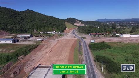 Duplicação da BR 470 Lote 02 obras do km 38 ao 42 YouTube