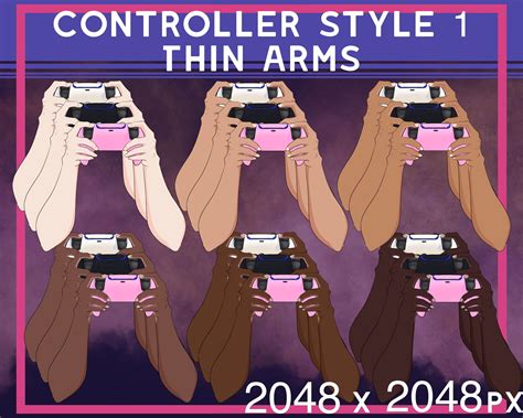 Vtuber Gaming Controller Vtuber Hands Vtuber Arms Vtuber Etsy Canada