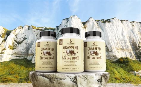 Amazon.com: Ancestral Supplements Grass Fed Beef Living Bone Supplement ...