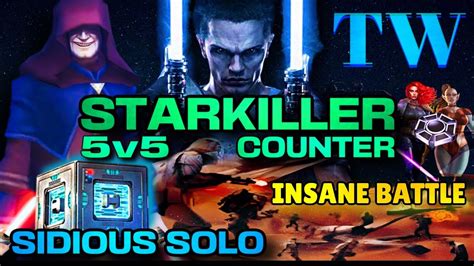 V Traya Lead Starkiller Counter W Darth Sidious Datacron Swgoh Tw