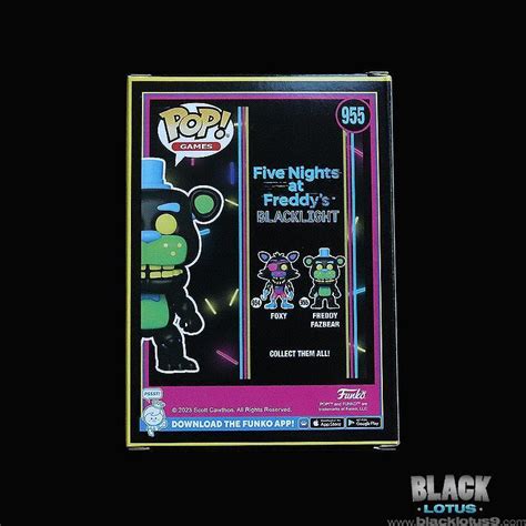 Funko Pop Vinyl Five Nights At Freddy S Freddy Fazbear Black Light Hot Topic Ht