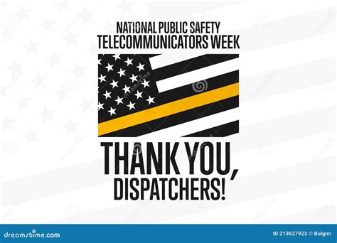 National Public Safety Telecommunicators Week Second Week In April