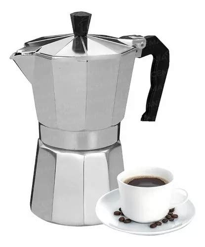 Cafetera Moka Express Tipo Italiana Pocillos Aluminio Mercadolibre