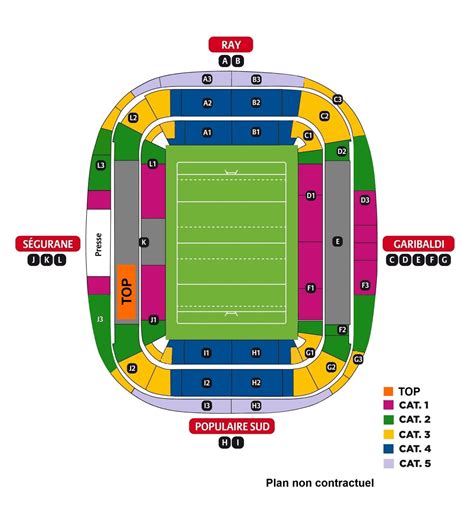 Allianz Stadium Seating Map