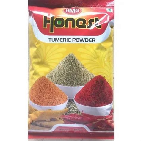 Hmg Polished Organic Turmeric Powder Packaging Size G Packaging