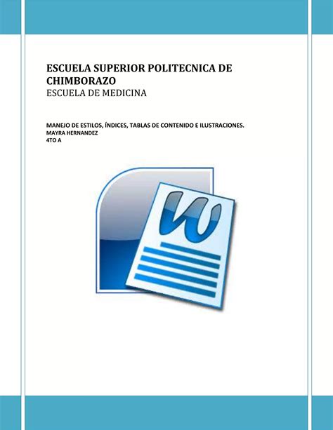 Tabla De Contenidos Indices E Ilustraciones Pdf