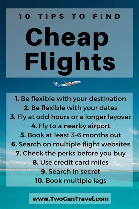 10 Tips For Finding Cheap International Flights Two Can Travel