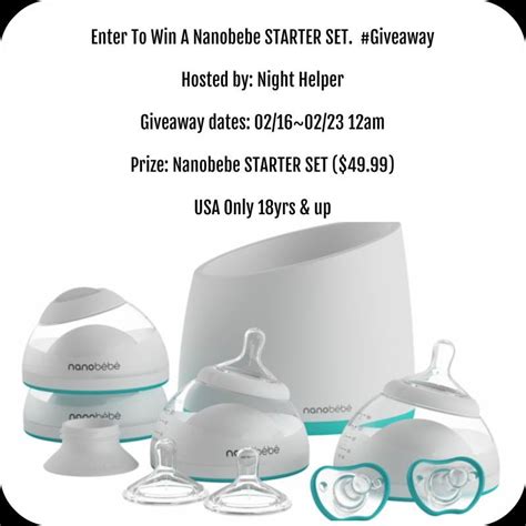 Monicas Rants Raves and Reviews: Nanobebe STARTER SET Giveaway - ends 2/23