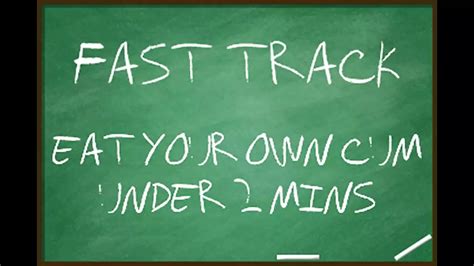 Eat Your Own Cum Sex Instruction Amateur Porn By FapHouse XHamster