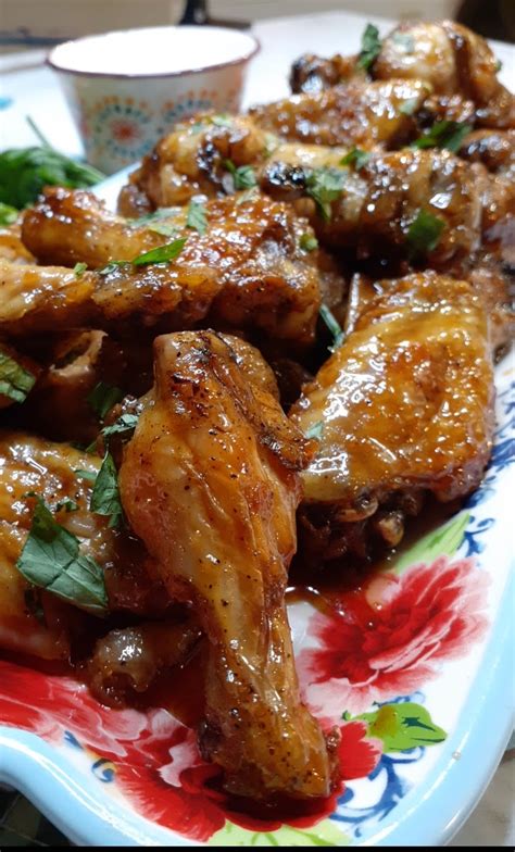 Honey Garlic Wings - Homestead Goddess