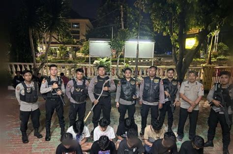 Mau Tawuran 9 Remaja Bersenjata Tajam Ditangkap Polisi Di Jakarta Barat