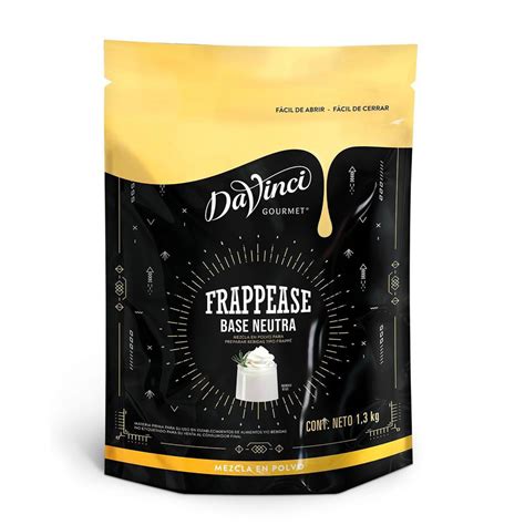 Polvo DaVinci Base Neutra 1 36 kg Base para Frappés y Malteadas