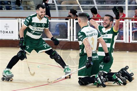 Hóquei em patins SC Tomar vence UD Oliveirense por 4 2 Tomar na Rede