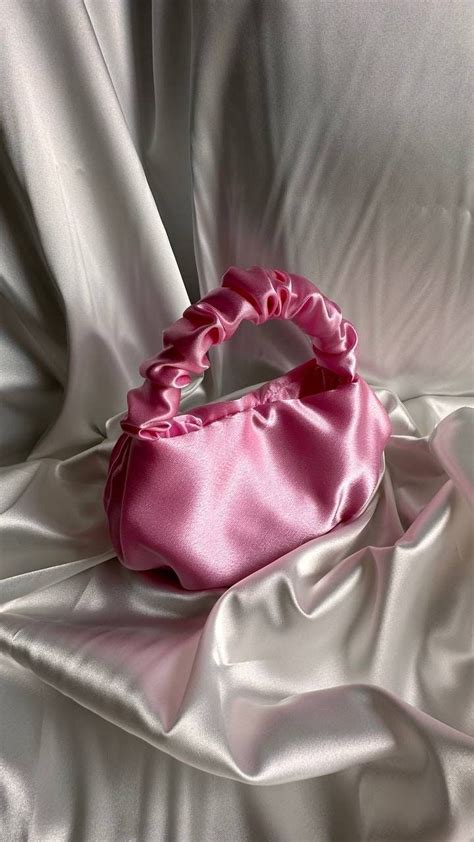 Scrunchie Satin Kleine Abendtasche Farben Gr En Tasche F R