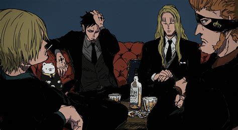 One Piece North Blue Boys Sanji Trafalgar Law X Drake And Hawkins Anime トラファルガー・ロー