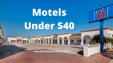 Top 10 Motels Near Me Cheap Rates [Book Under $20 to $40]