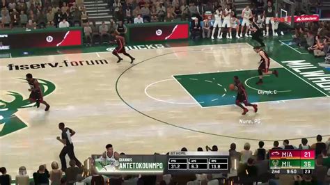 Bucks Heat Nba K Cpu Vs Cpu Sliders