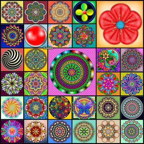 Solve Mandalas Jigsaw Puzzle Online With 81 Pieces